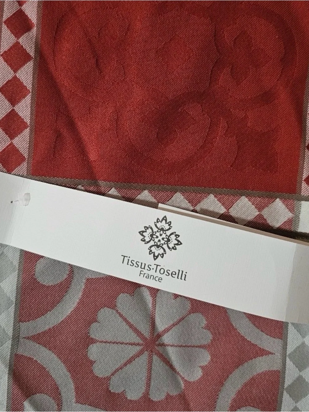 Tissus-Toselli France tablecloth 64x64